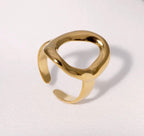 Halo Ring | Gold & Silver