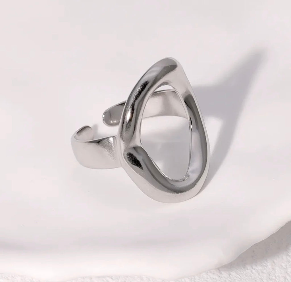 Halo Ring | Gold & Silver