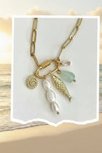 Beach Memory Charm Necklace