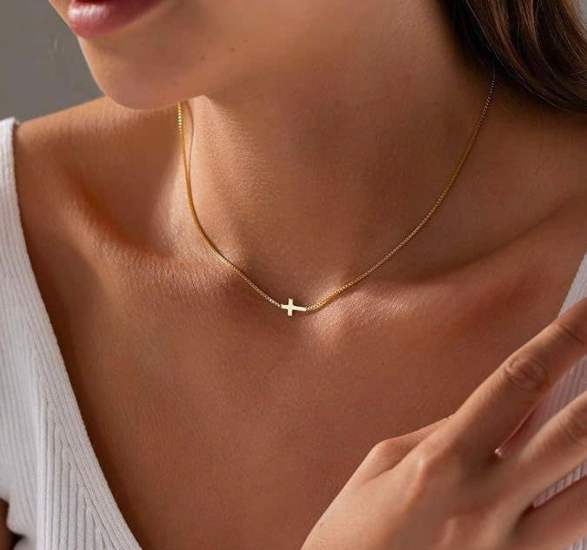 Promise Cross Necklace