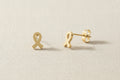 Tiny Hope Studs | Gold