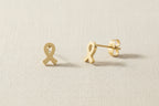 Tiny Hope Studs | Gold