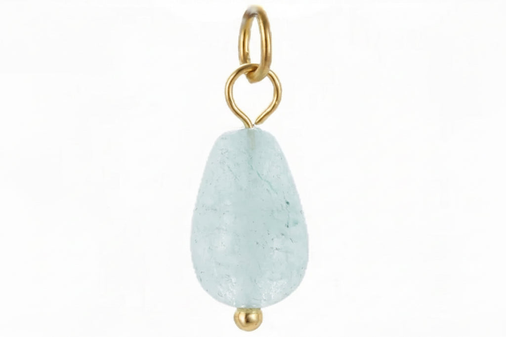 Blue Natural Stone Charm