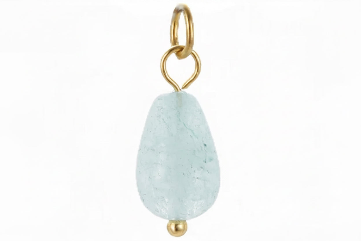 Blue Natural Stone Charm