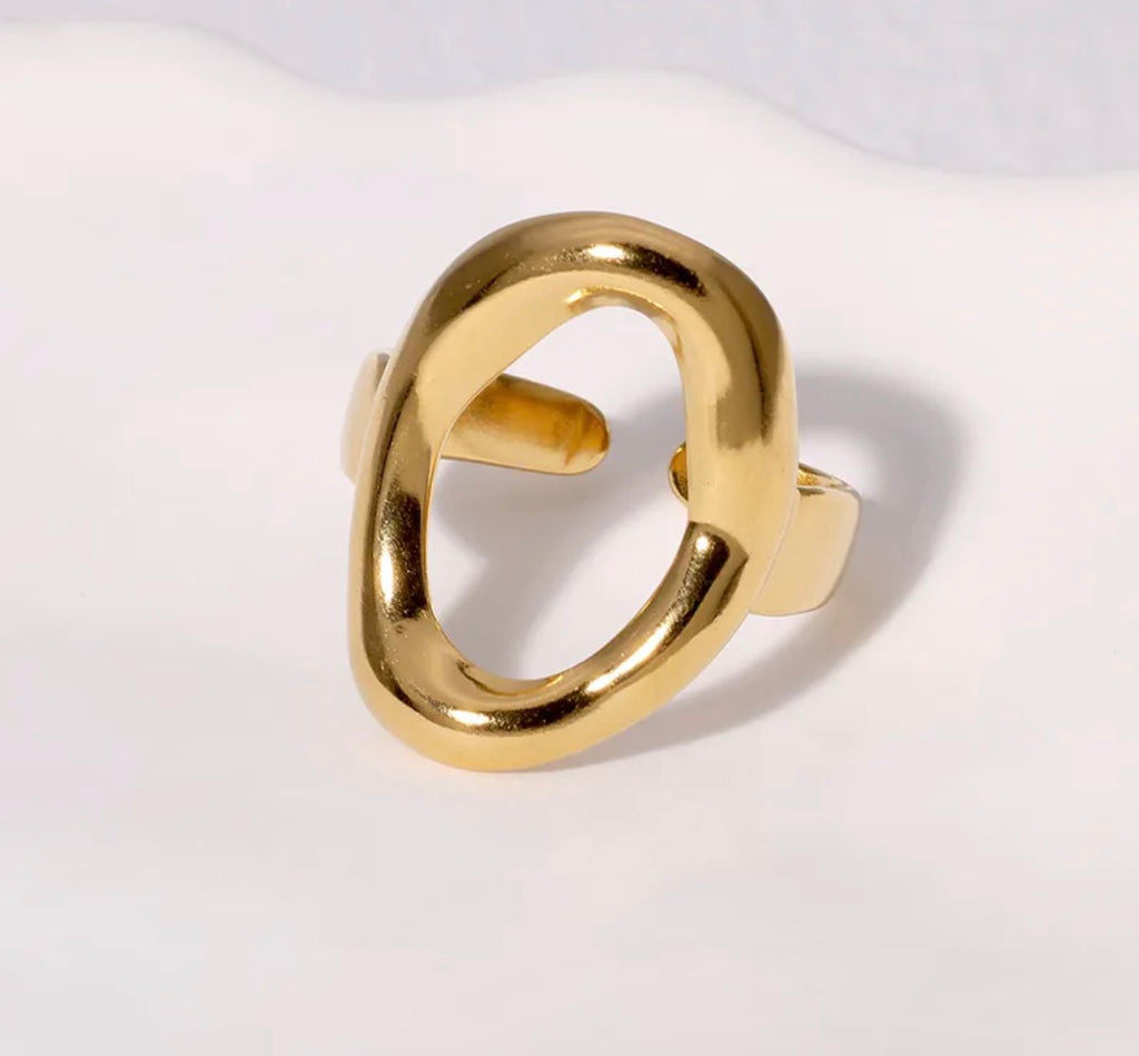 Halo Ring | Gold & Silver