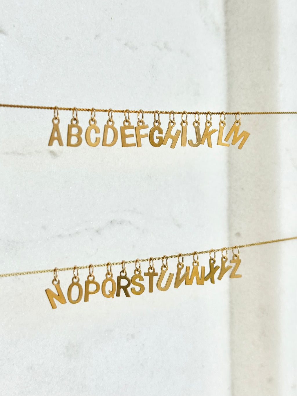 Initial Charms | Gold