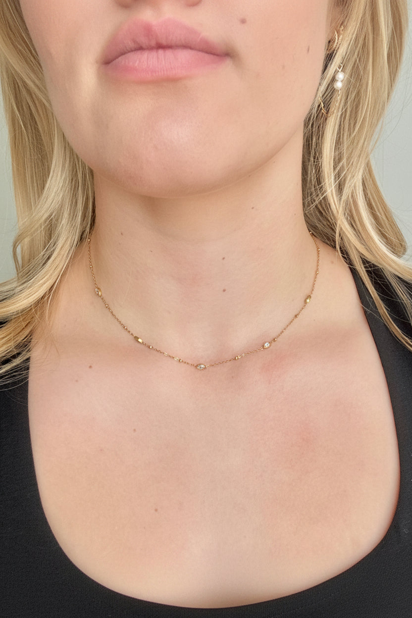 The Livvy Necklace | Gold
