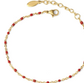 Fern Red Bracelet