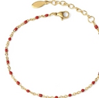 Fern Red Bracelet