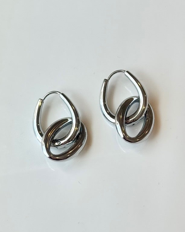 Double Hoop | Gold & Silver