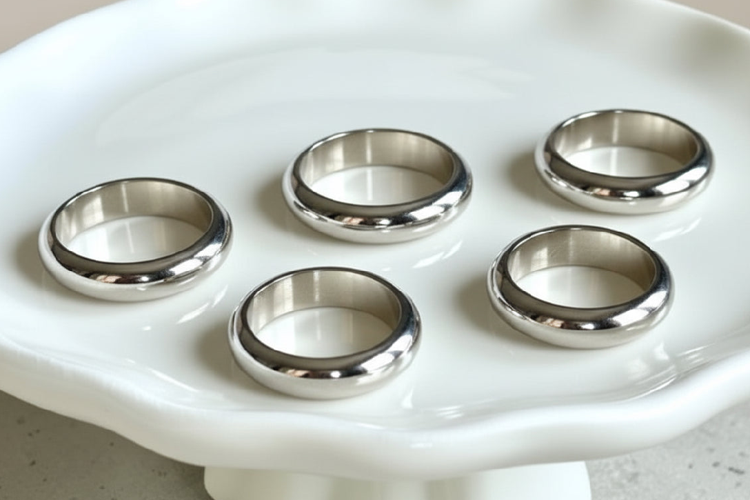 Penny Light Ring | Gold & Silver