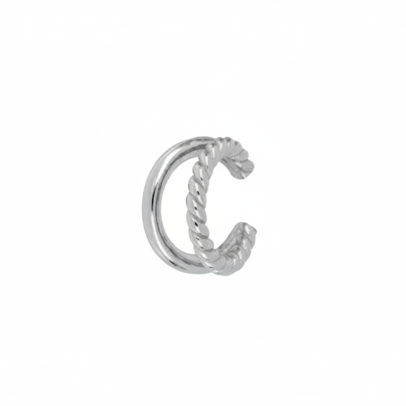 Olive Twist Cuff | Gold & Silver