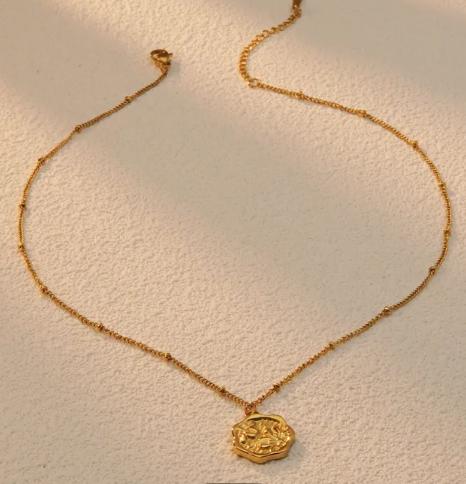 Golden Bloom Necklace | Gold