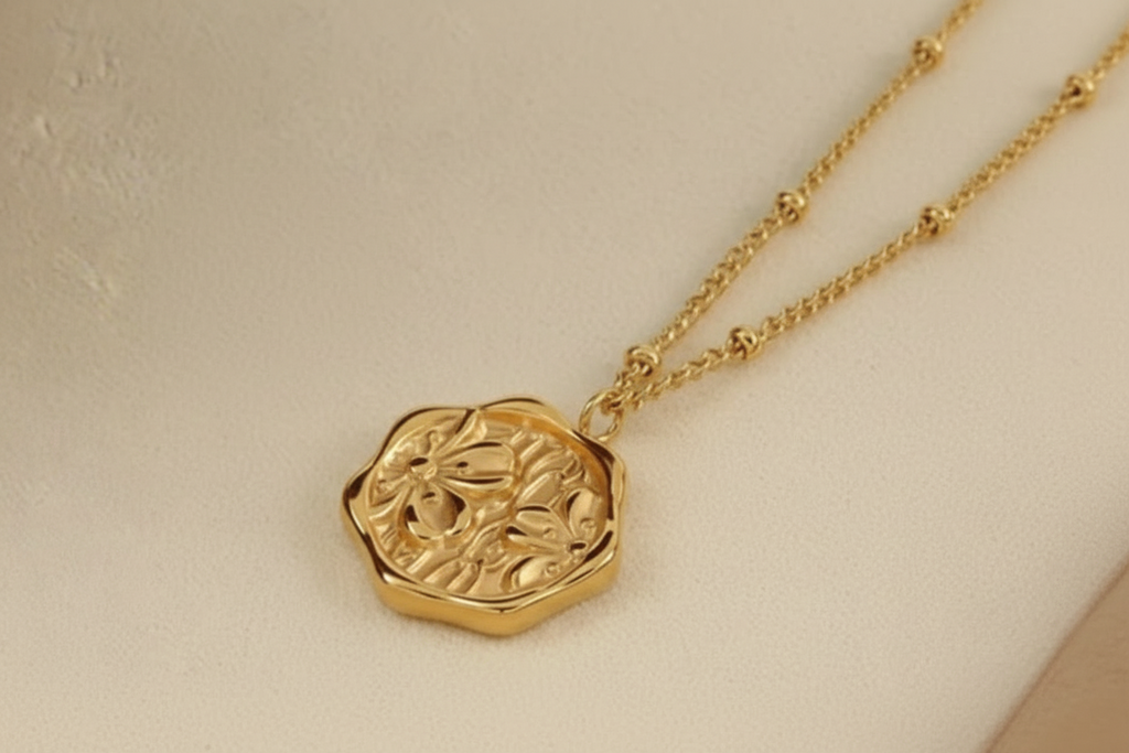 Golden Bloom Necklace | Gold