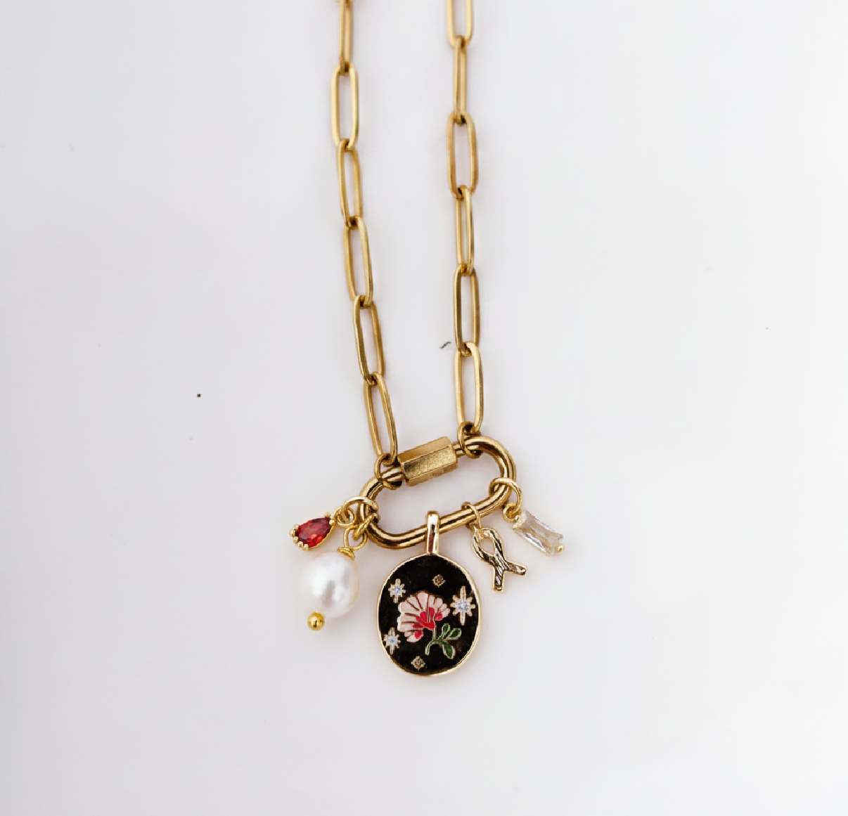 Carry It With You Charm Necklace | Gold