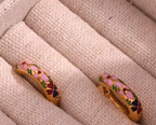 Petal Gold Hoops | Gold