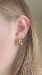 Kit Teardrop Earrings | Gold